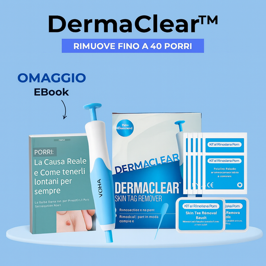 DermaClear Kit™ – Basta con le verruche cutanee