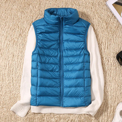 GALORA - New Waterproof Vest with White Duck Down
