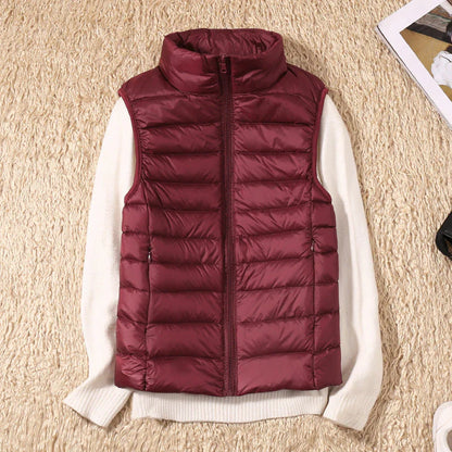 GALORA - New Waterproof Vest with White Duck Down
